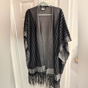 Angel Apparel 50% wool poncho